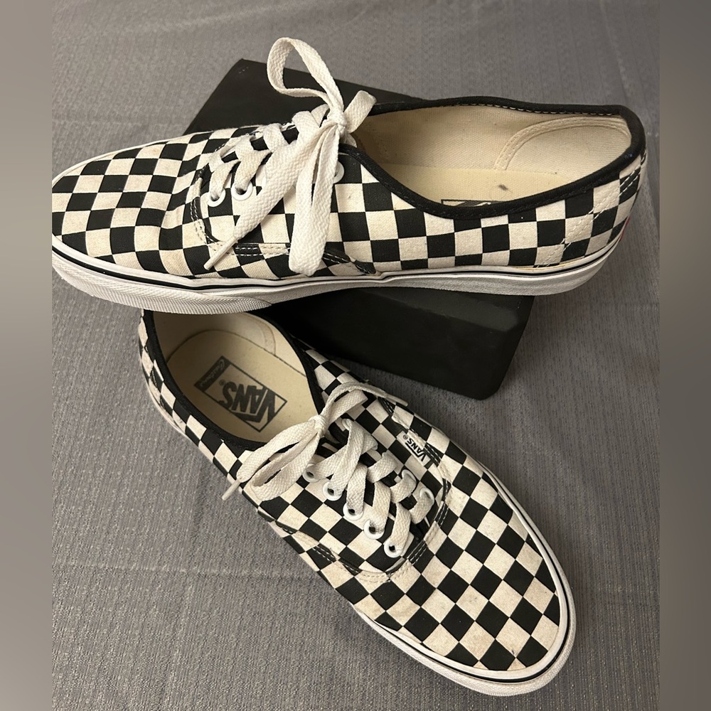 Vans checkered mens 9.5